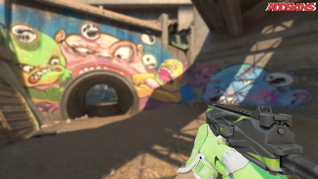MP9 | Deadly Poison holding
