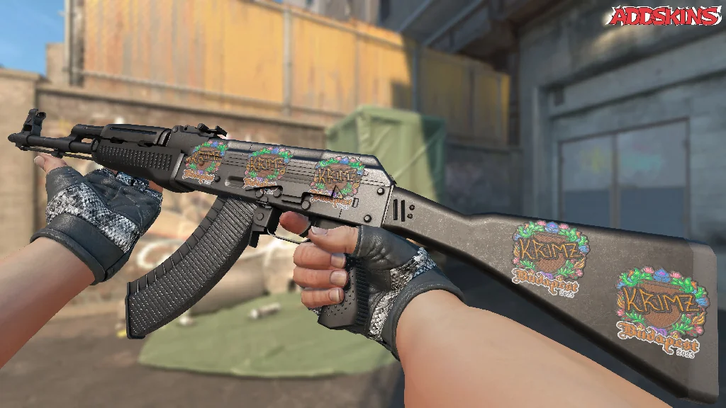 Sticker | KRIMZ (Embroidered) | Budapest 2025 inspecting