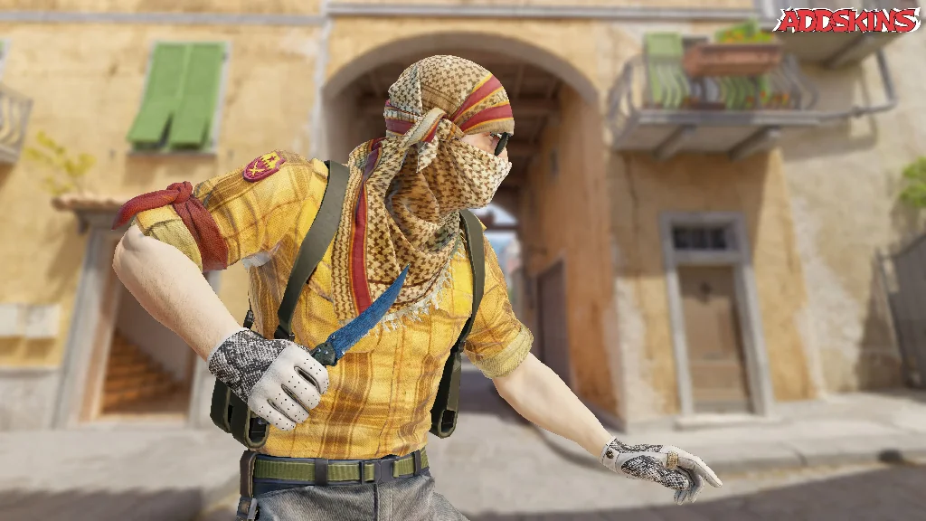 ★ Flip Knife | Damascus Steel pose-3
