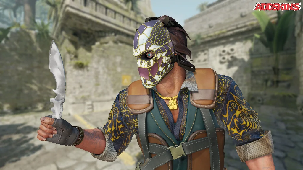 ★ Kukri Knife | Urban Masked pose-2
