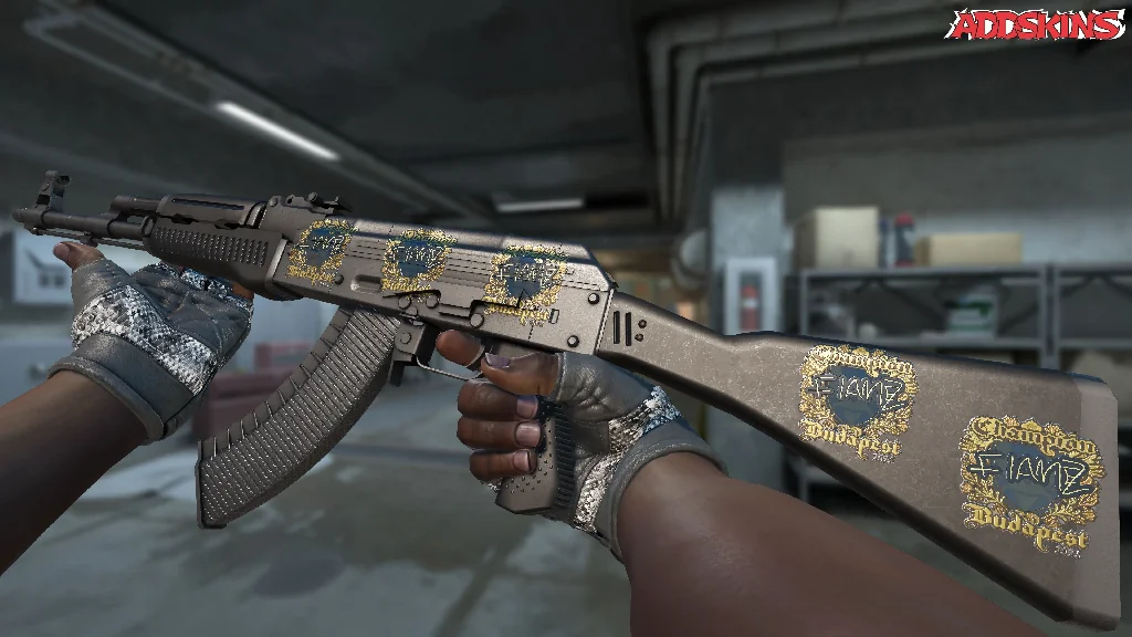 Sticker | FlameZ (Gold, Champion) | Budapest 2025 inspecting