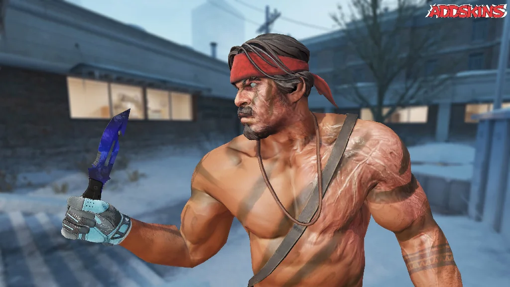 ★ Survival Knife | Doppler Phase 4 pose-2