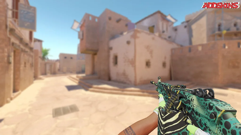 M249 | Emerald Poison Dart holding