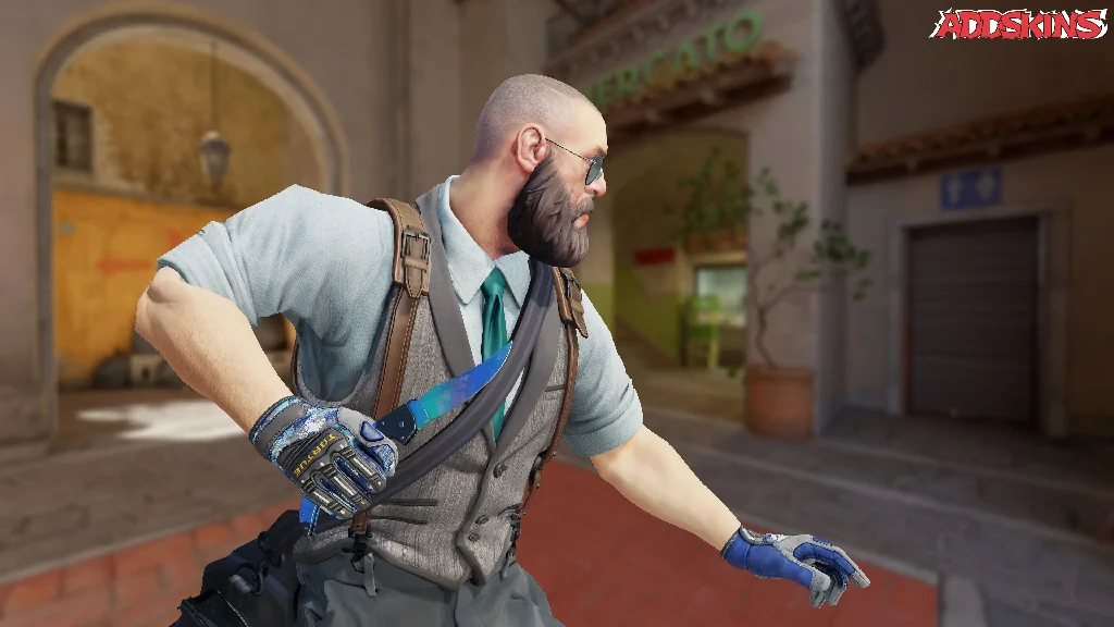 ★ Falchion Knife | Gamma Doppler Phase 1 pose-3
