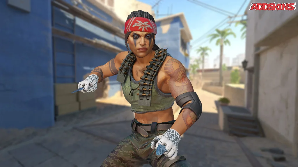 ★ Shadow Daggers | Damascus Steel pose-3