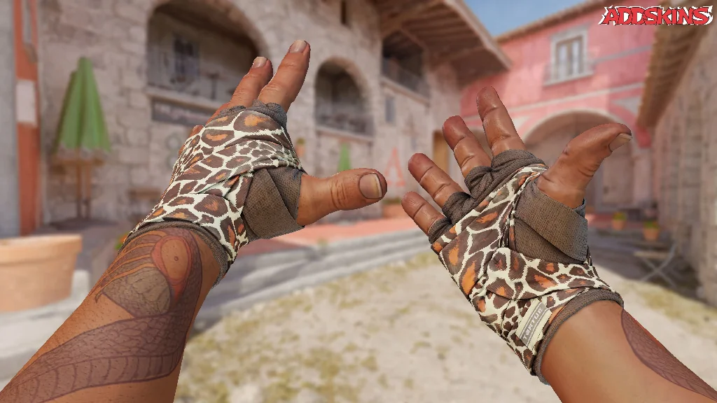 ★ Hand Wraps | Giraffe inspecting