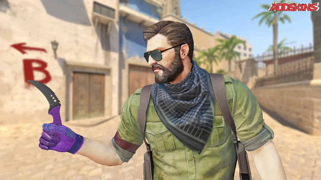 ★ Talon Knife | Ultraviolet pose-2