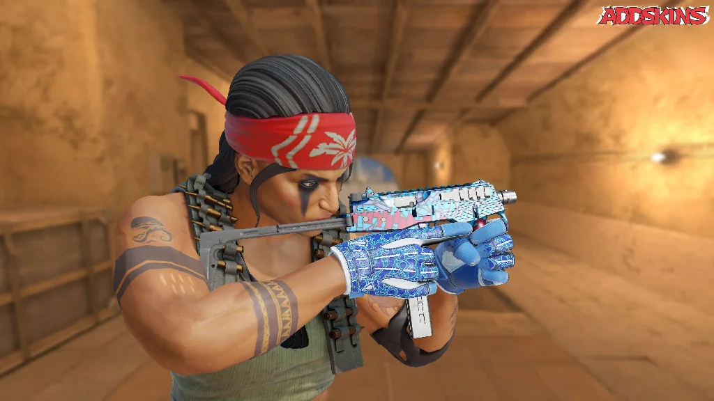 MP9 | Stained Glass pose-3