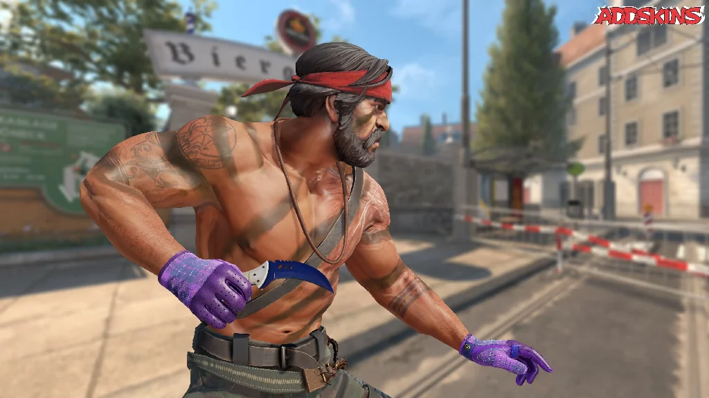 ★ Talon Knife | Doppler Black Pearl pose-3
