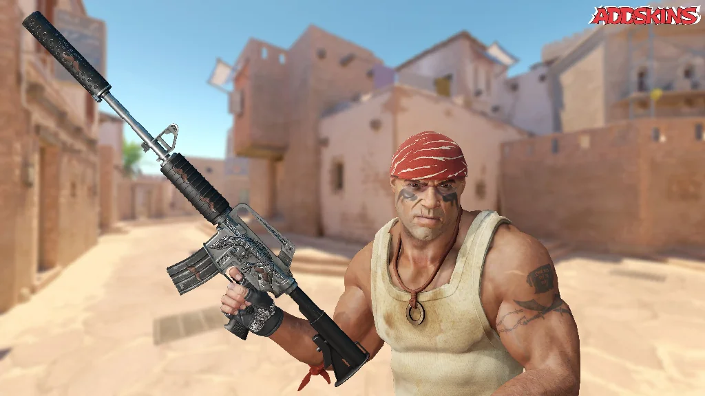 Sticker | Mustachio (Foil) pose-2