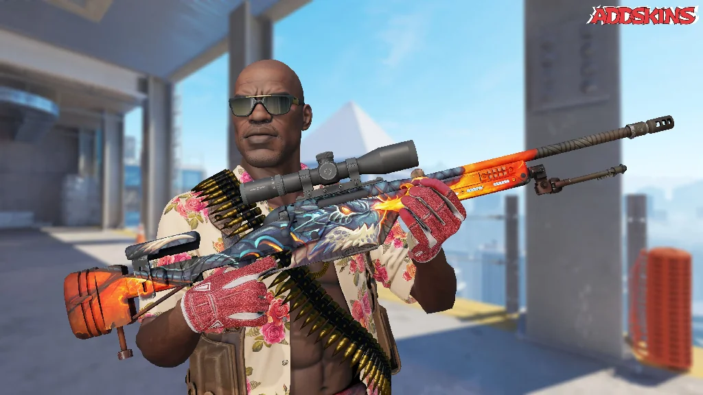 SSG 08 | Dragonfire pose-1