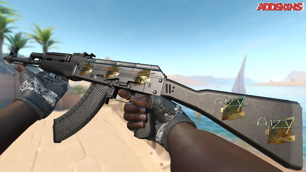 Sticker | aizy (Gold) | Boston 2018 inspecting