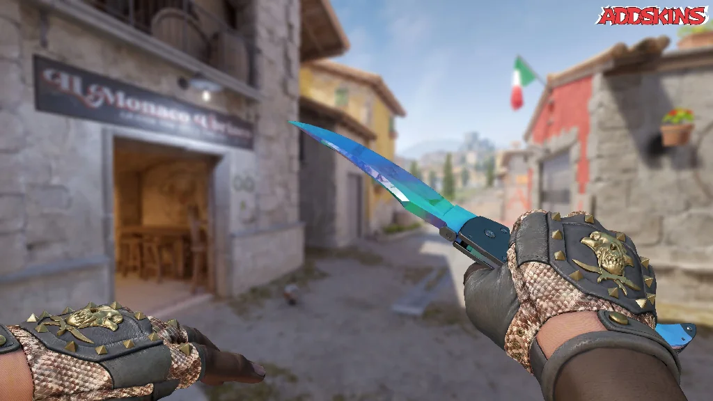 ★ Falchion Knife | Gamma Doppler holding