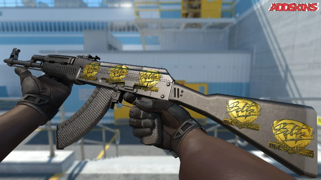 Sticker | boltz (Gold) | Krakow 2017 inspecting