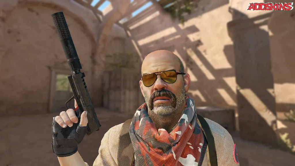 USP-S | Desert Tactical pose-2