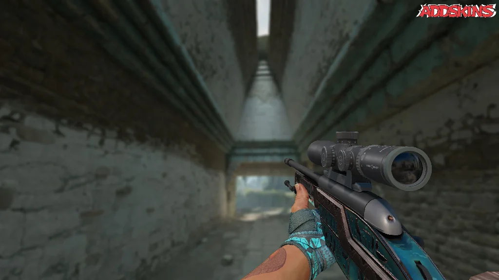 SSG 08 | Azure Glyph holding