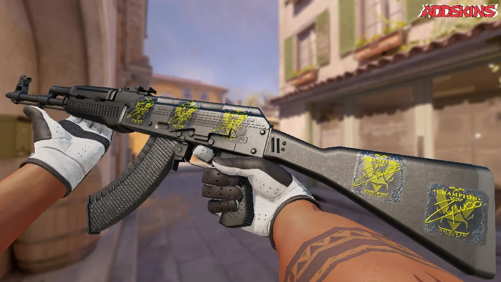 Sticker | ZywOo (Foil, Champion) | Austin 2025 inspecting