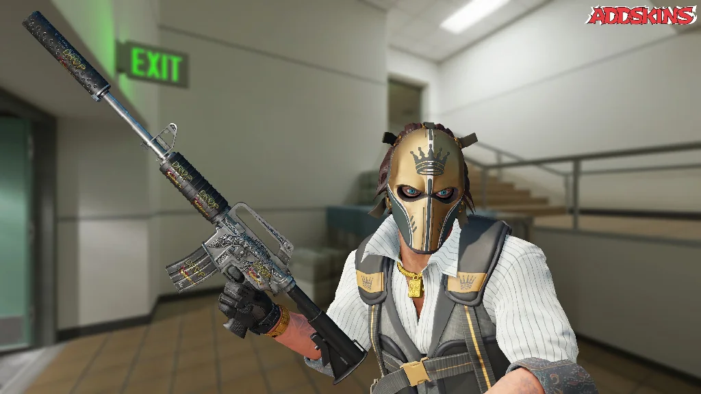 Sticker | drop (Gold) | Shanghai 2024 pose-2