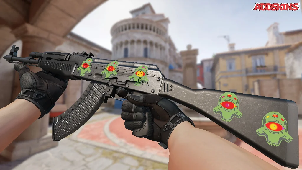 Sticker | Vortigaunt (Holo) inspecting