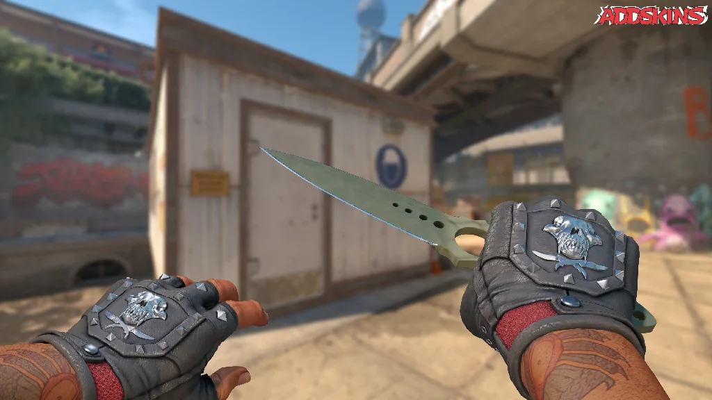 ★ Skeleton Knife | Safari Mesh holding