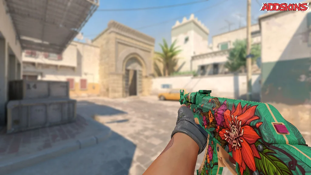 AK-47 | Wild Lotus holding