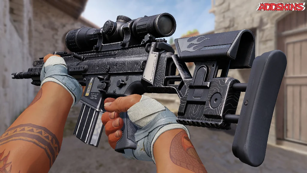 SCAR-20 | Trail Blazer inspecting