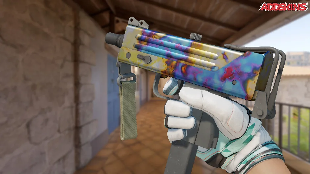 MAC-10 | Case Hardened inspecting