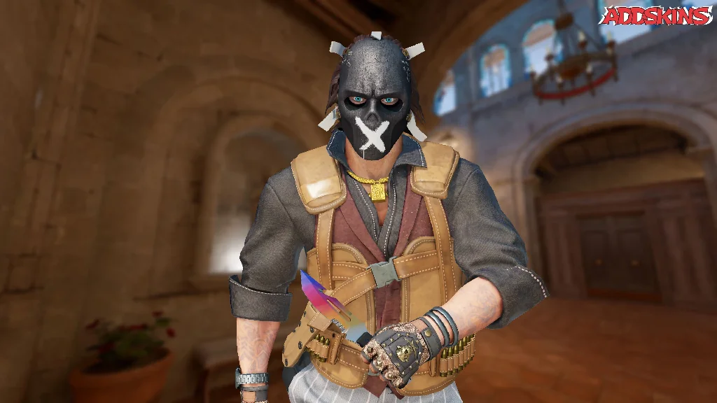 ★ Survival Knife | Fade pose-1