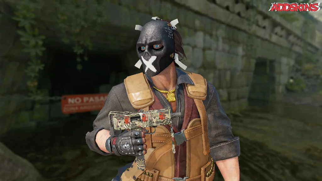MAC-10 | Monkeyflage pose-1