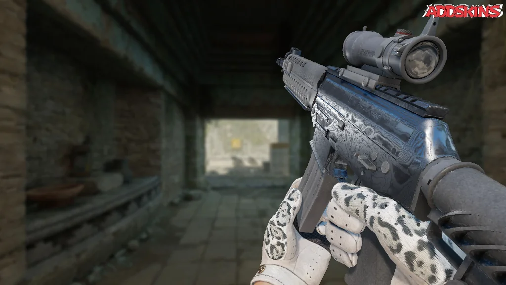 SG 553 | Damascus Steel reloading