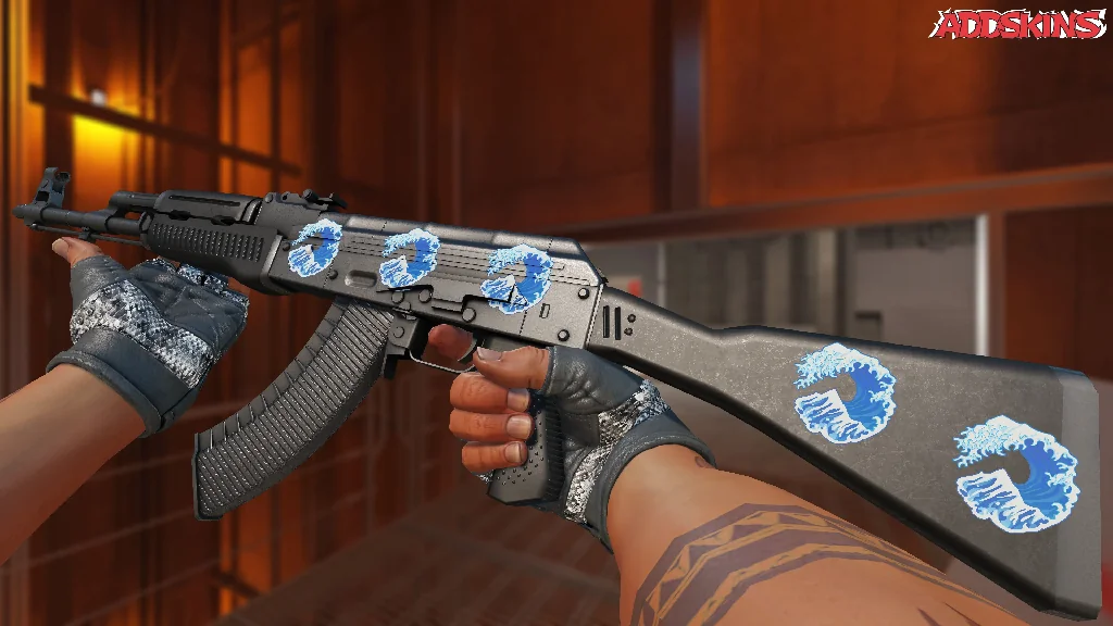 Sticker | Great Wave inspecting