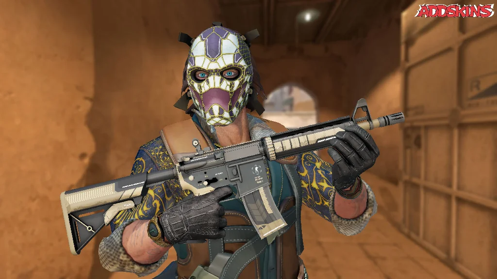 M4A4 | Desert-Strike pose-1