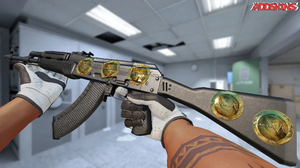 Sticker | aumaN (Gold) | Katowice 2019 inspecting