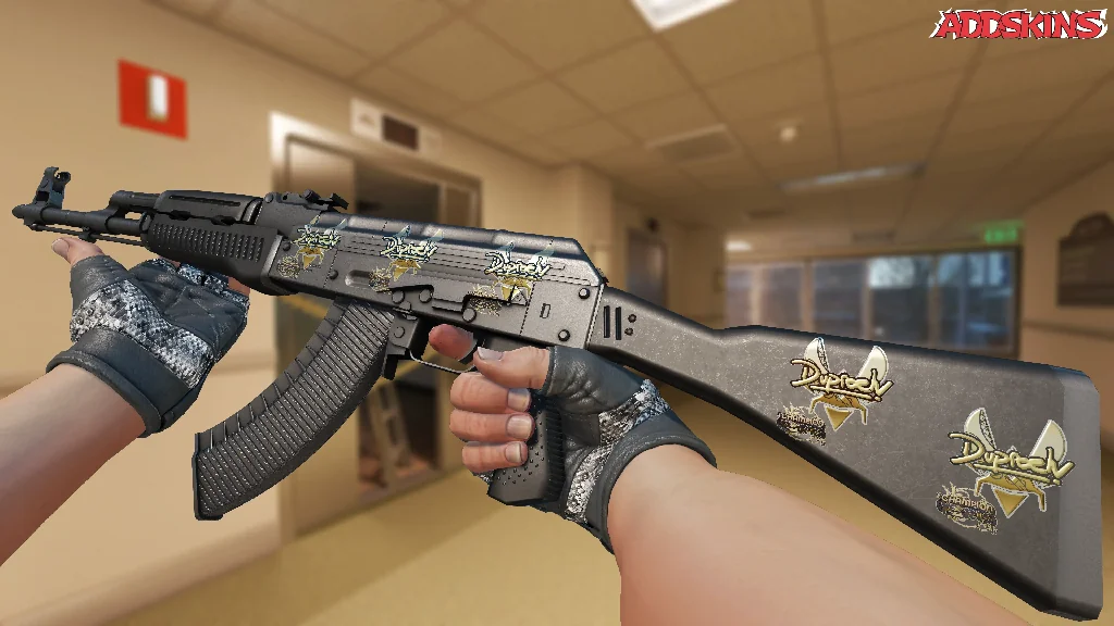Sticker | dupreeh (Gold, Champion) | Paris 2023 inspecting