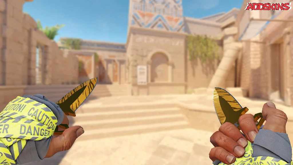 ★ Shadow Daggers | Tiger Tooth holding