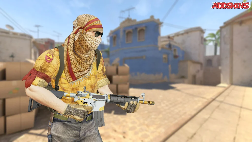 M4A4 | Daybreak pose-3