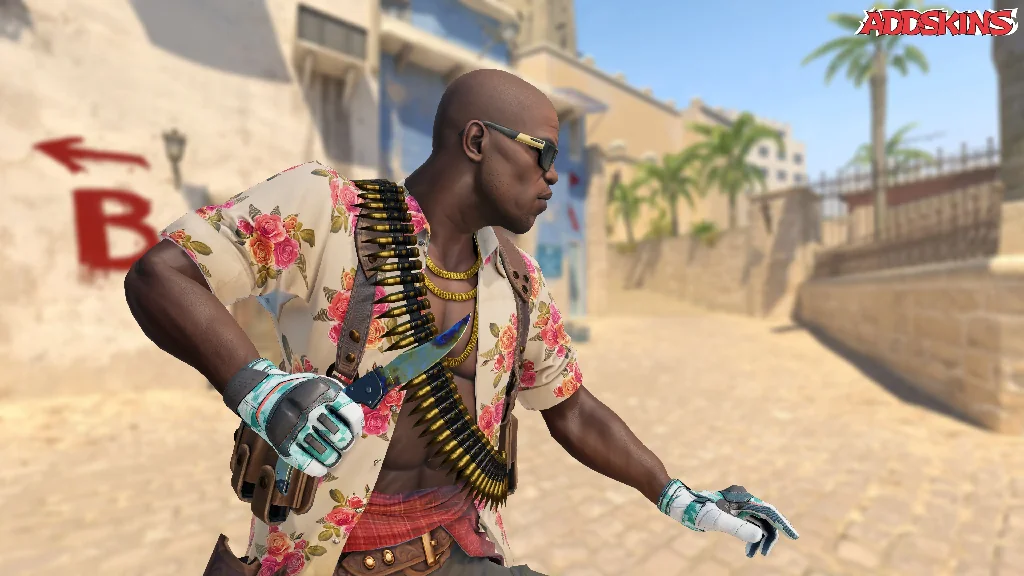 ★ Falchion Knife | Case Hardened pose-3