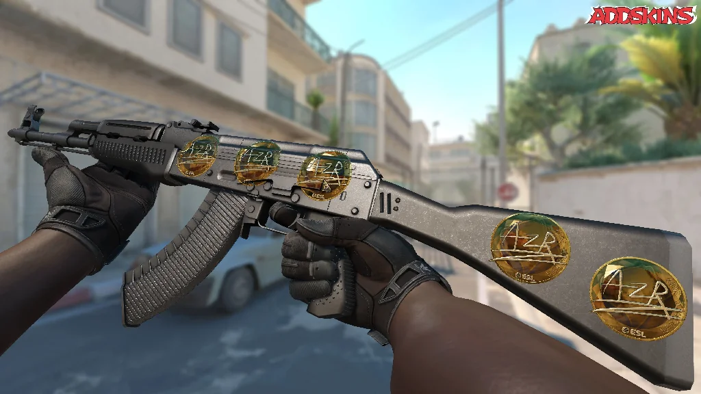 Sticker | AZR (Gold) | Katowice 2019 inspecting