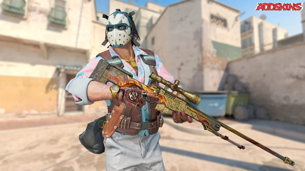 AWP | Sovereign Flame pose-1