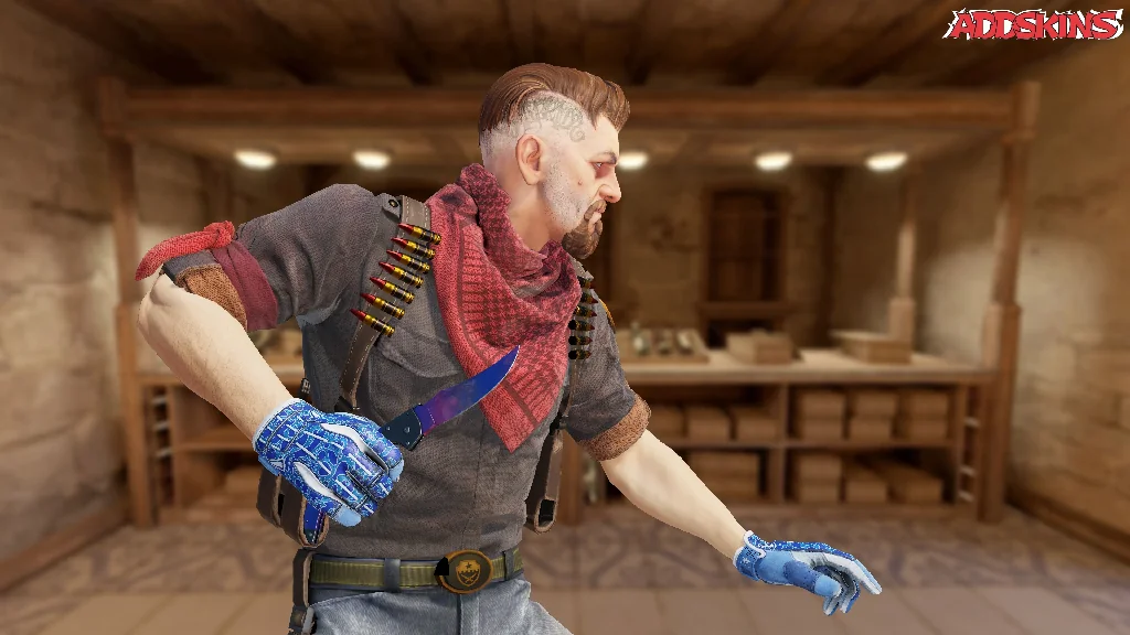 ★ Falchion Knife | Doppler Phase 1 pose-3