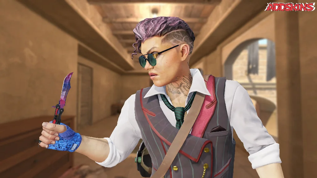 ★ Butterfly Knife | Doppler Phase 1 pose-2