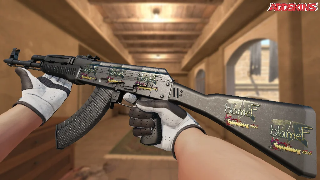 Sticker | blameF (Gold) | Shanghai 2024 inspecting