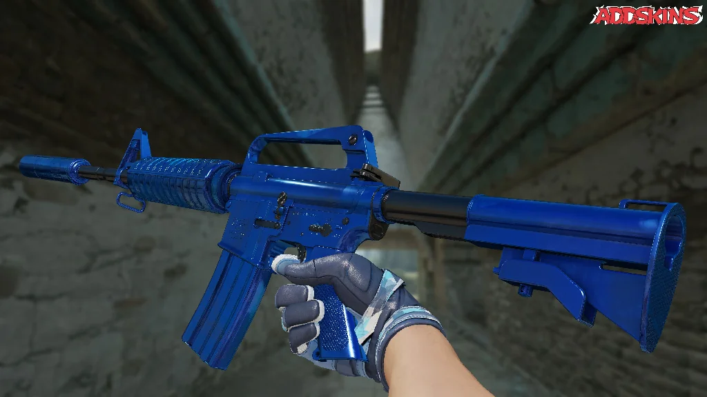 M4A1-S | Blue Phosphor inspecting