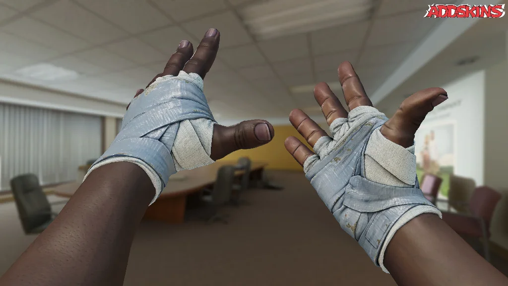 ★ Hand Wraps | Duct Tape inspecting