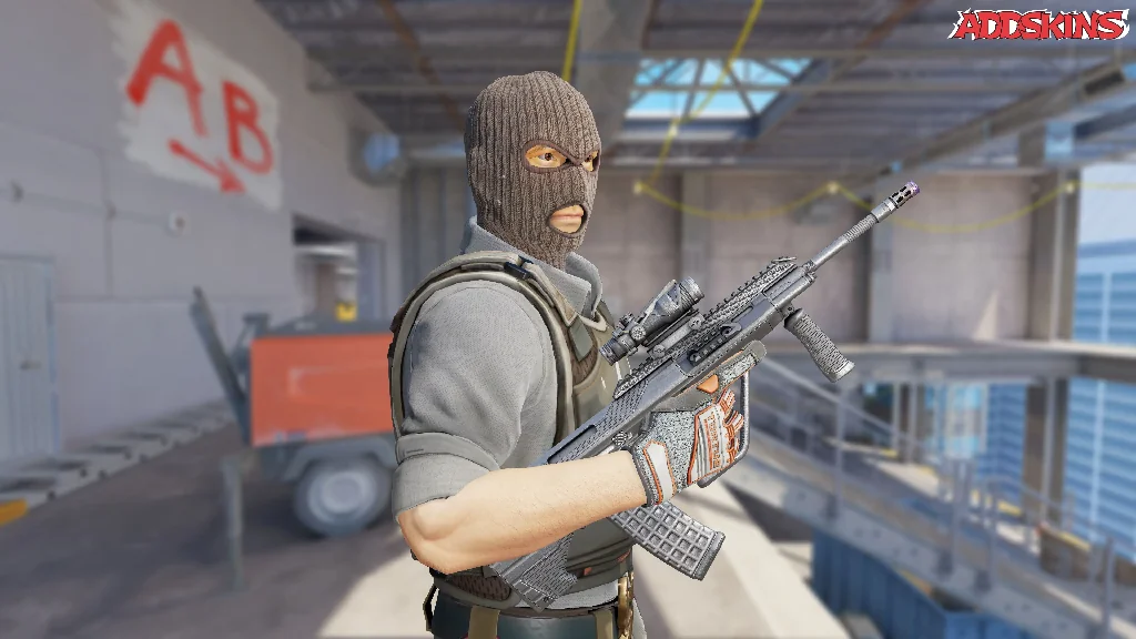 AUG | Steel Sentinel pose-3
