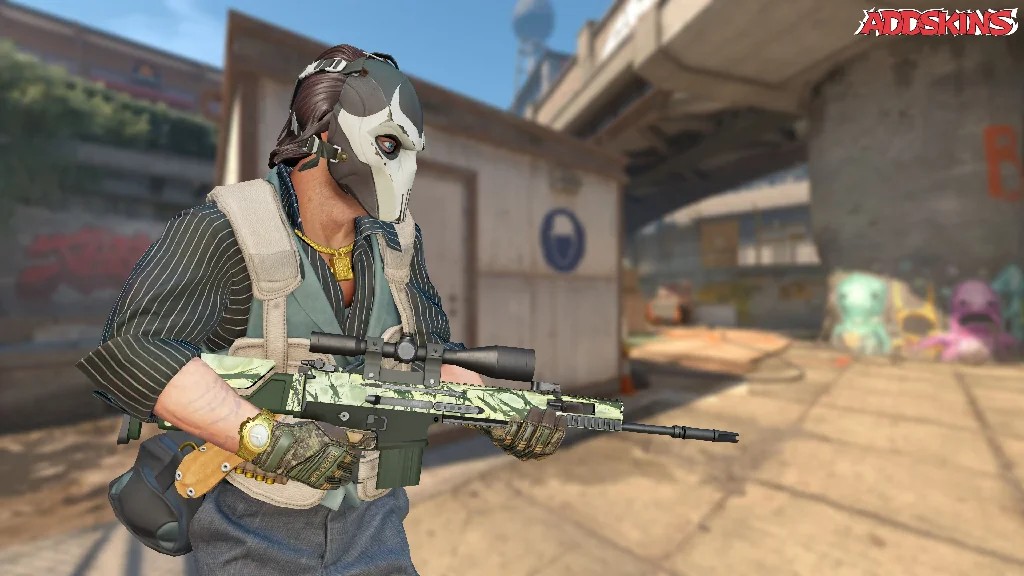 SCAR-20 | Outbreak pose-3