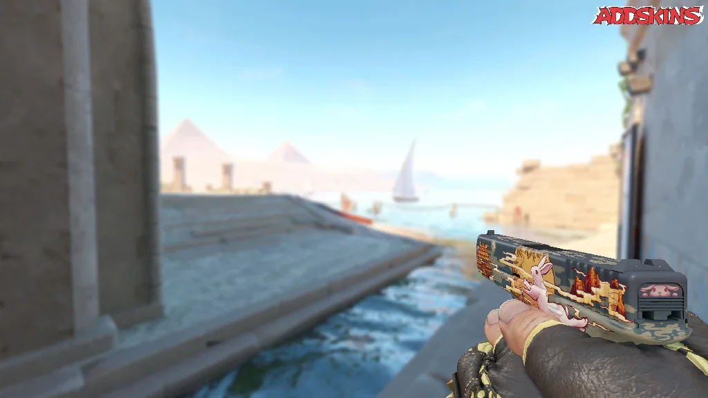 Glock-18 | Umbral Rabbit holding
