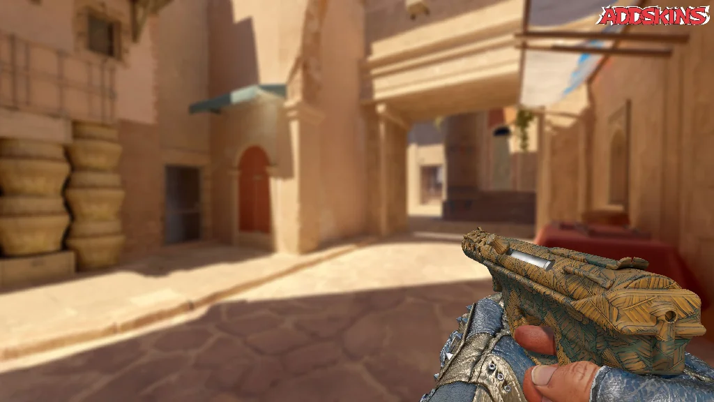 Tec-9 | Rust Leaf holding