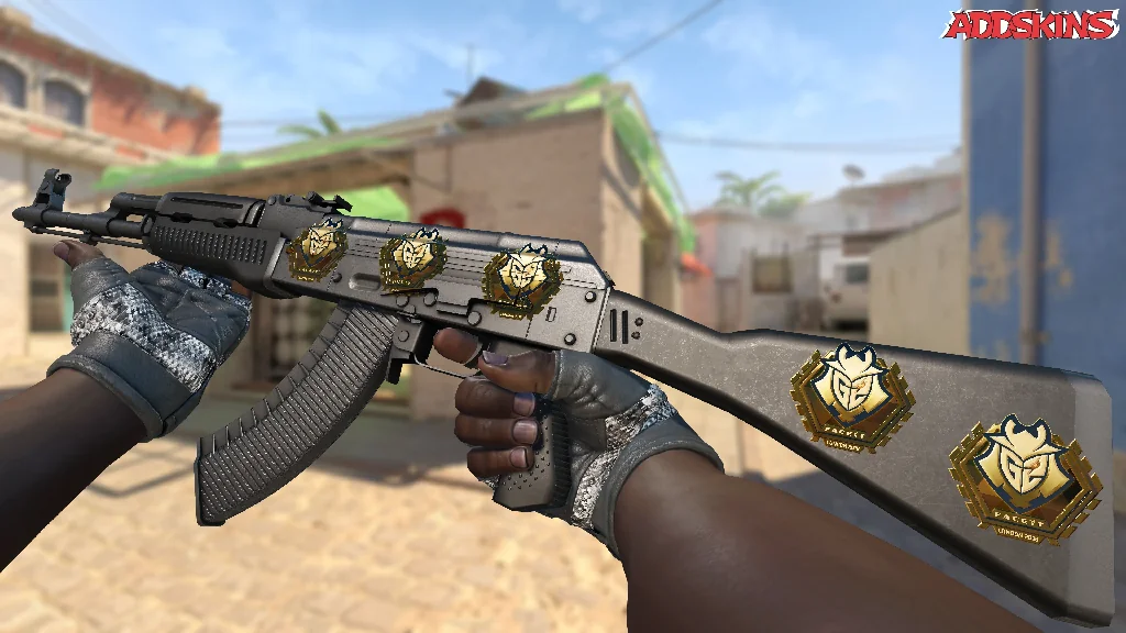 Sticker | G2 Esports (Gold) | London 2018 inspecting
