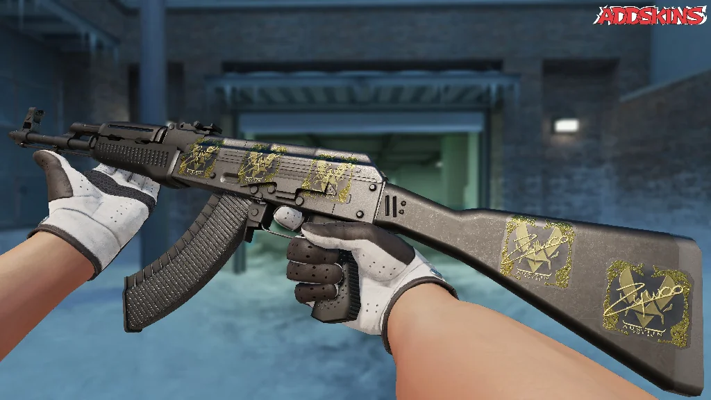 Sticker | ZywOo (Gold) | Austin 2025 inspecting